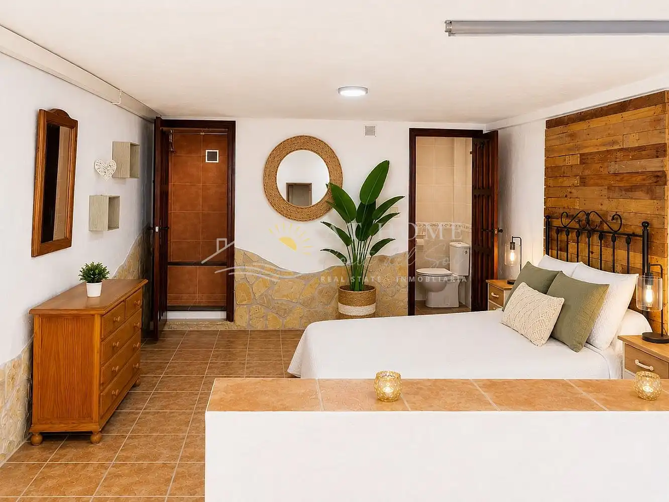 Bedroom of Apartments for rent in Nerja  with Terrace, Swimming Pool and Oven