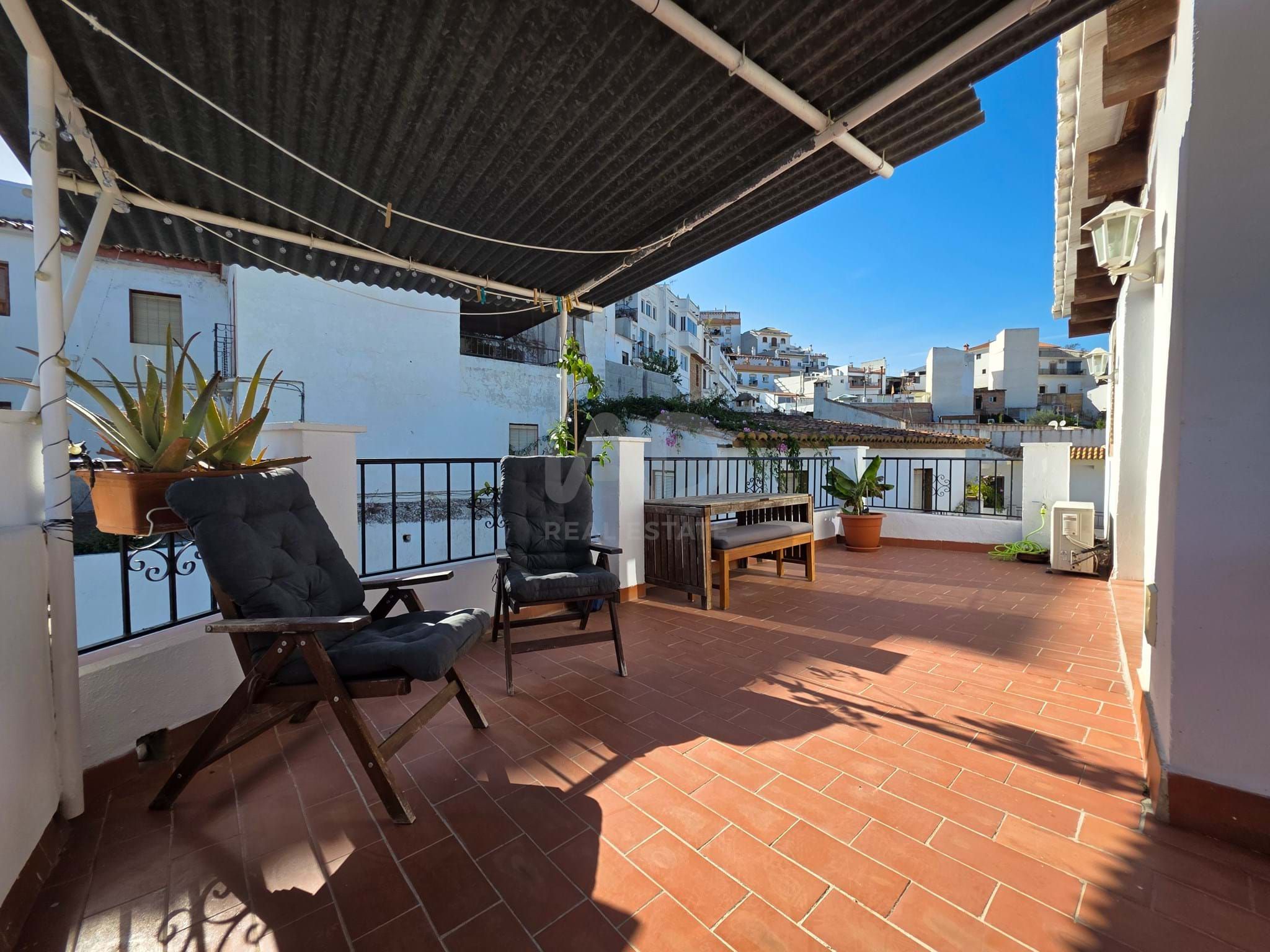 Terrassa de Casa adosada en venda en Guaro amb Aire condicionat, Calefacció i Terrassa
