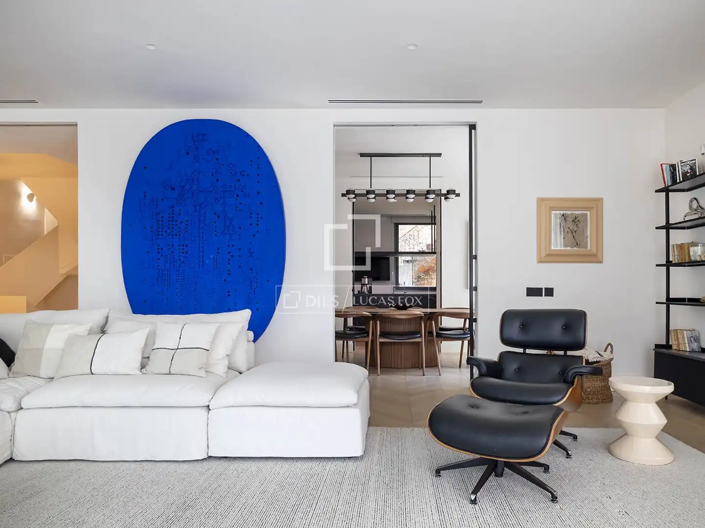 Sala de estar de Casa o chalet en venta en Barcelona con Aire acondicionado, Calefacción y Jardín privado