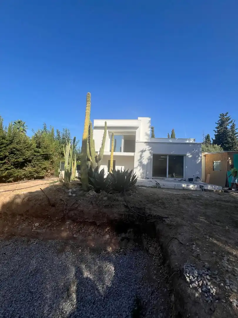 Vista exterior de Casa adosada en venta en Sant Pere de Ribes con Aire acondicionado, Calefacción y Jardín privado