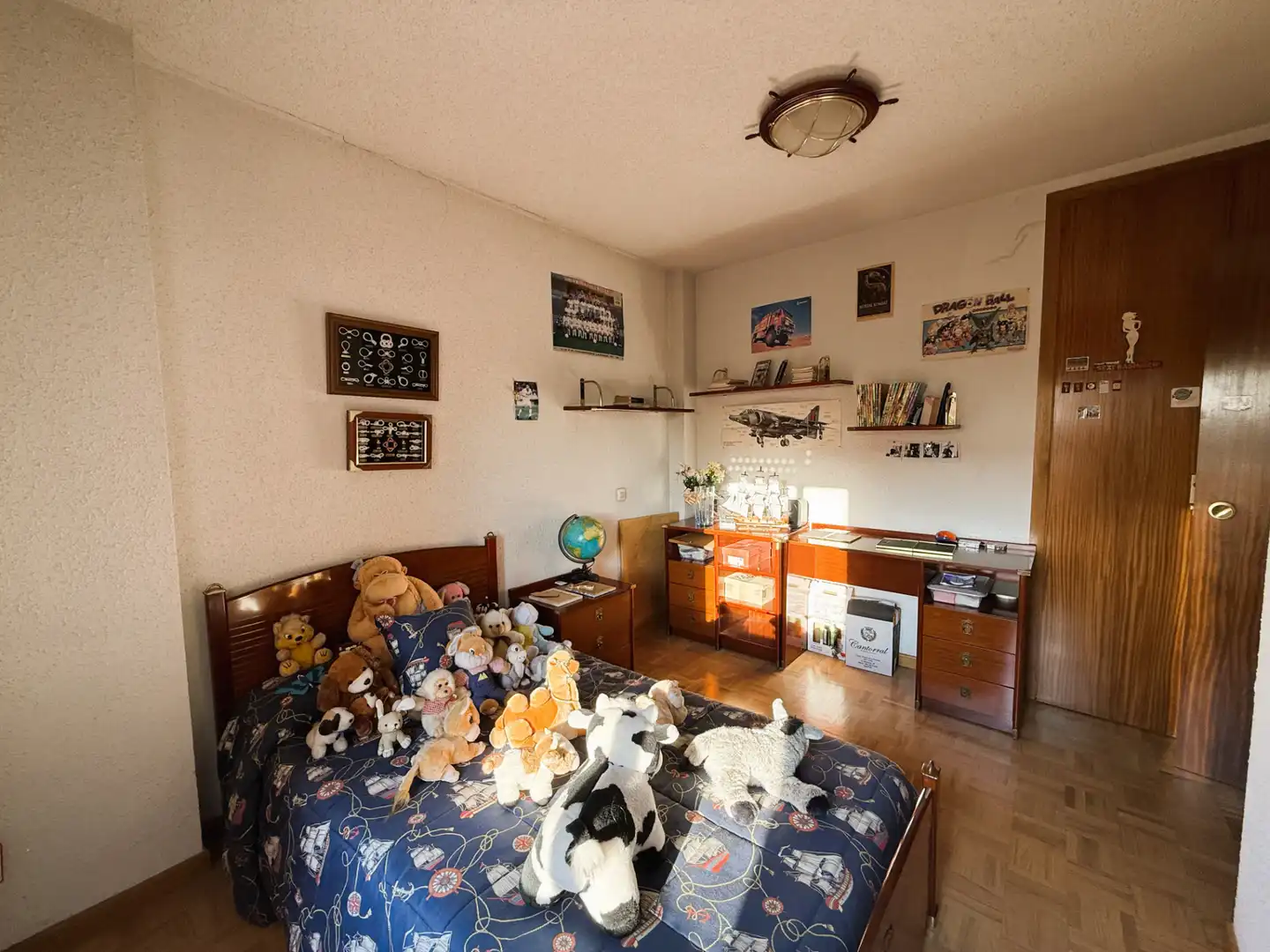 Dormitori de Casa adosada en venda en Coslada amb Calefacció, Jardí privat i Terrassa