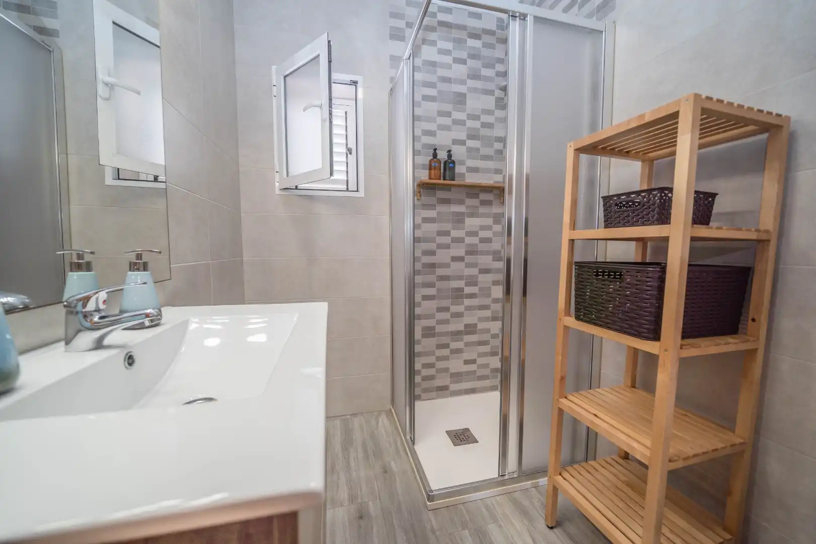 Bathroom of Detached homes for rent in San Pedro del Pinatar  with Furnished, Oven and Washing machine