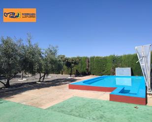 Swimming pool of Country house for sale in Almagro