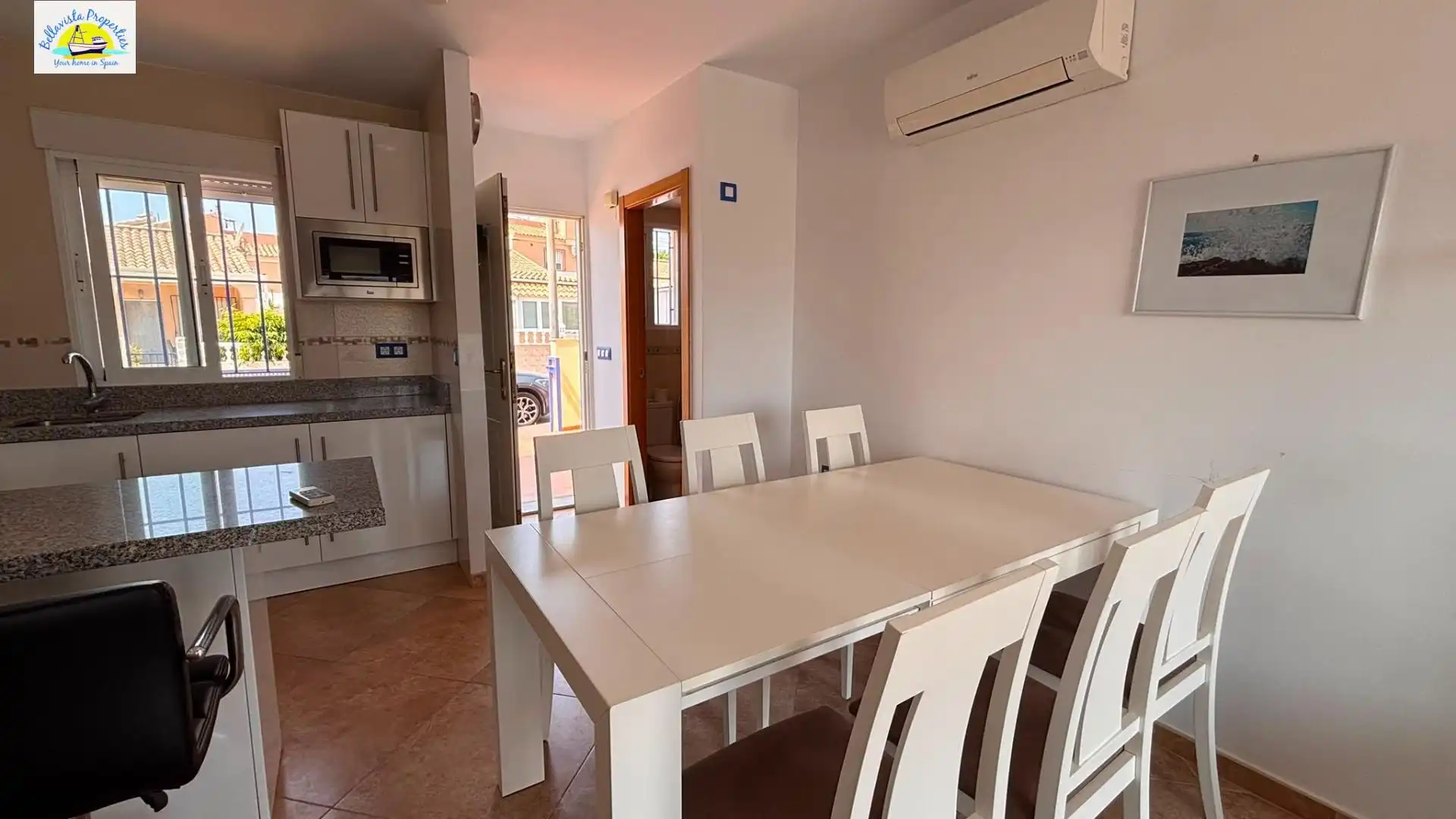 Menjador de Casa o xalet en venda en Mazarrón amb Aire condicionat, Calefacció i Terrassa