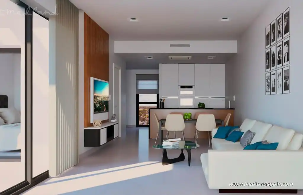 Apartamento con piscina en venta en Nueva Torrevieja - Aguas Nuevas, imagen 2