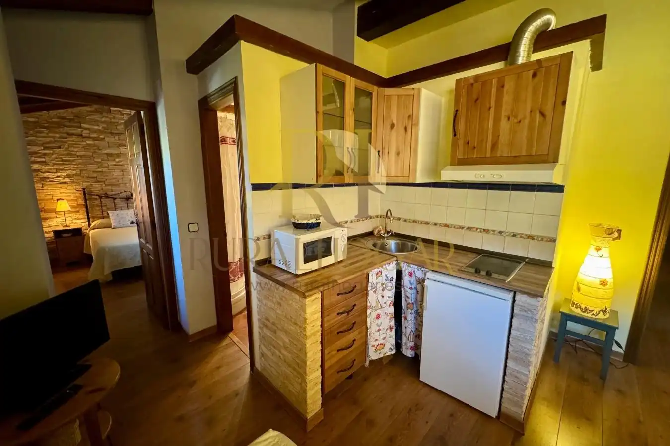 Cocina de Casa o chalet en venta en Peralejos de las Truchas con Calefacción, Jardín privado y Parquet