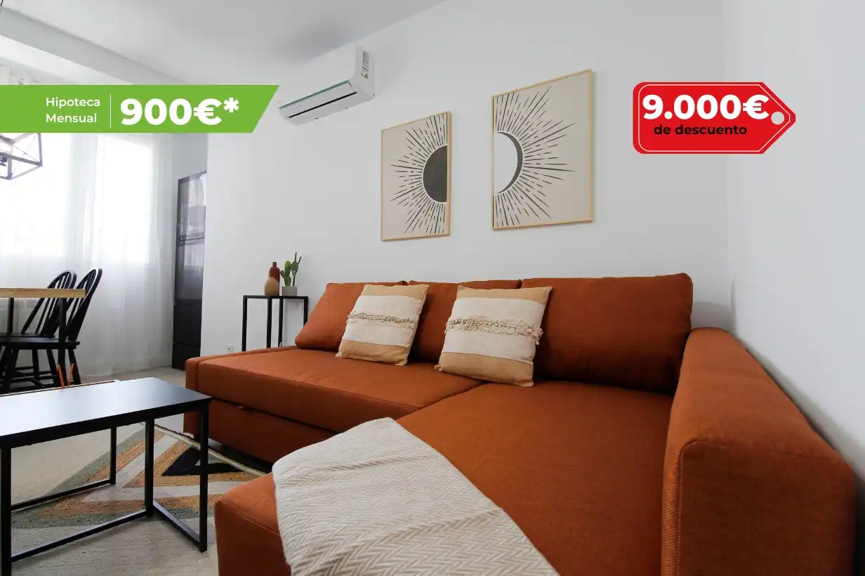 Sala de estar de Piso en venta en  Madrid Capital con Aire acondicionado, Calefacción y Parquet