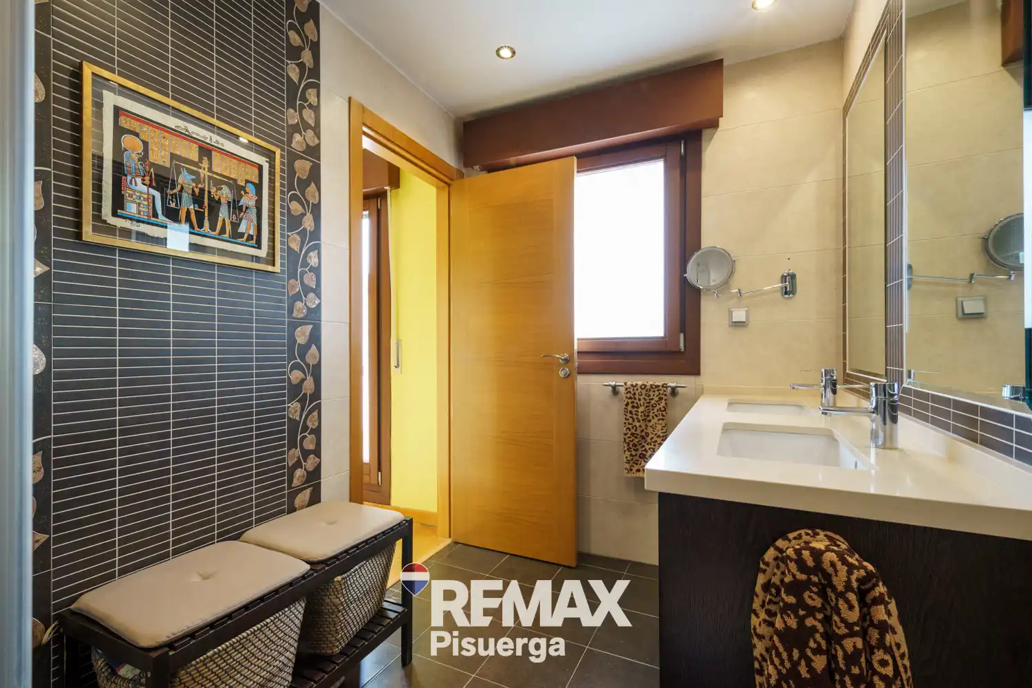 Baño de Casa o chalet en venta en Valladolid con Aire acondicionado, Jardín privado y Terraza