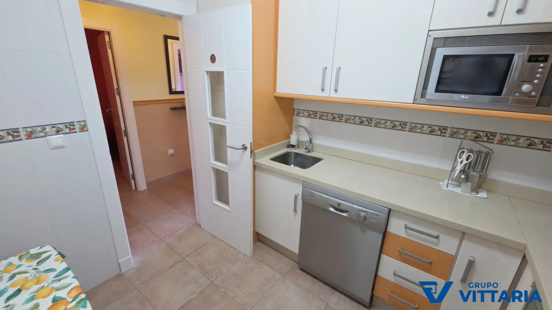 Cocina de Piso en venta en Roquetas de Mar con Aire acondicionado, Terraza y Amueblado