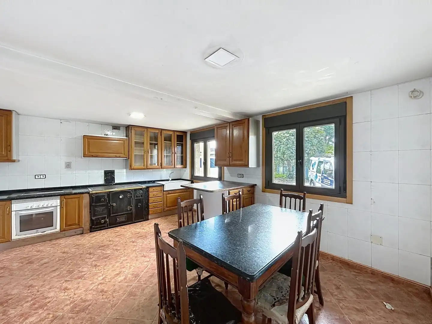 Cocina de Casa o chalet en venta en Valga con Calefacción y Terraza