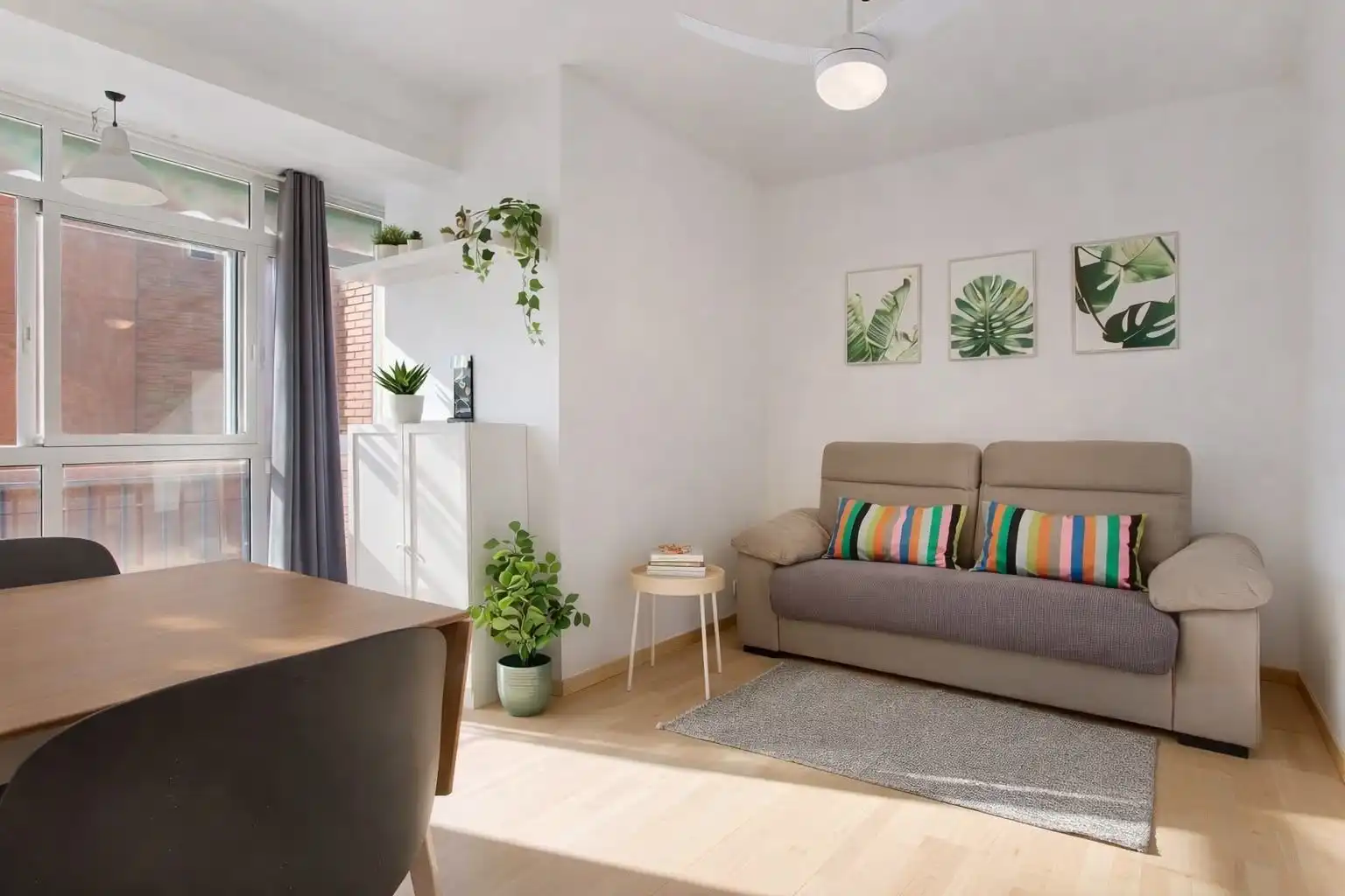 Sala d'estar de Apartament de lloguer en Los Álamos