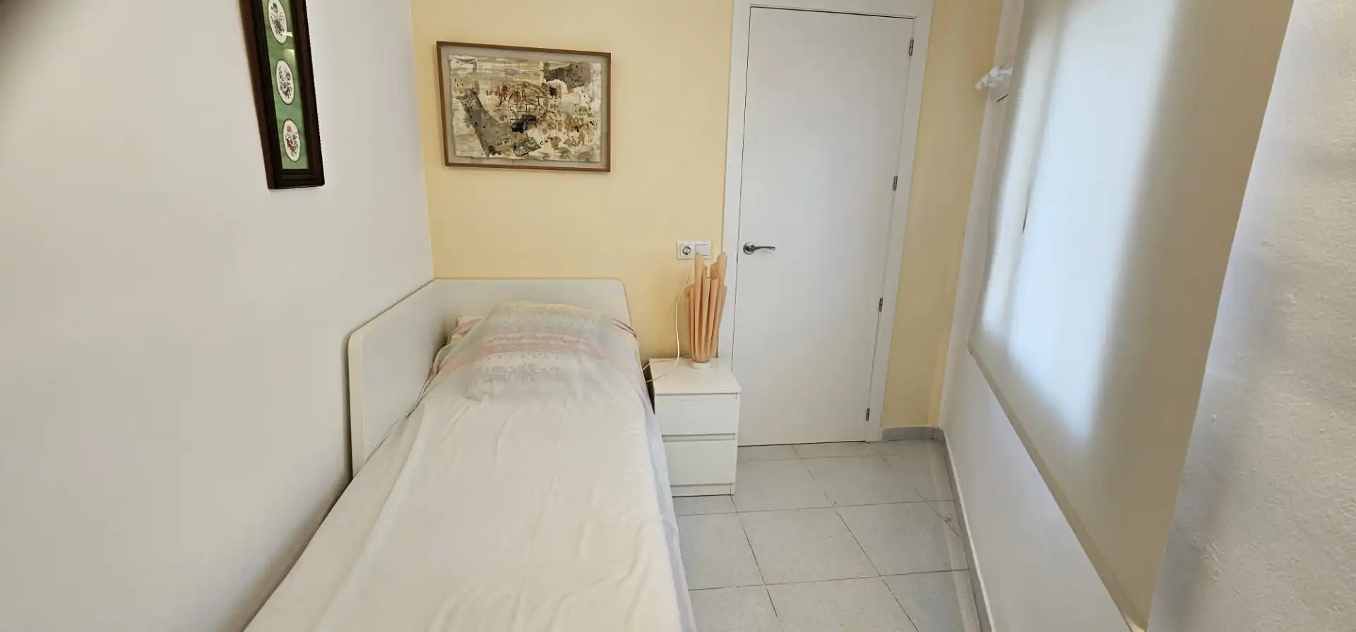 Schlafzimmer von Maisonette zur Miete in Palamós mit Klimaanlage, Terrasse und Möbliert