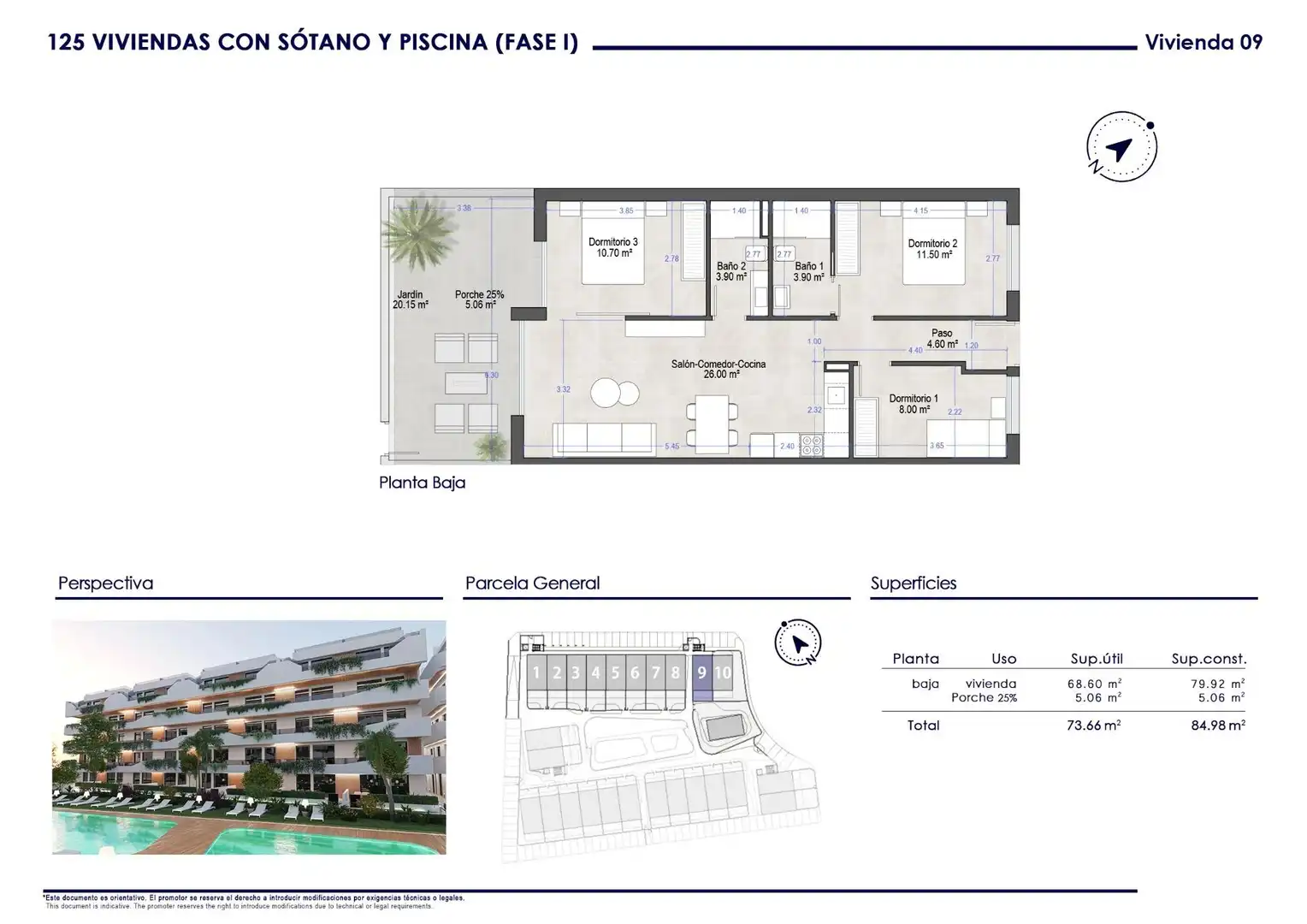 Planta baja en venta en Santiago de la Ribera