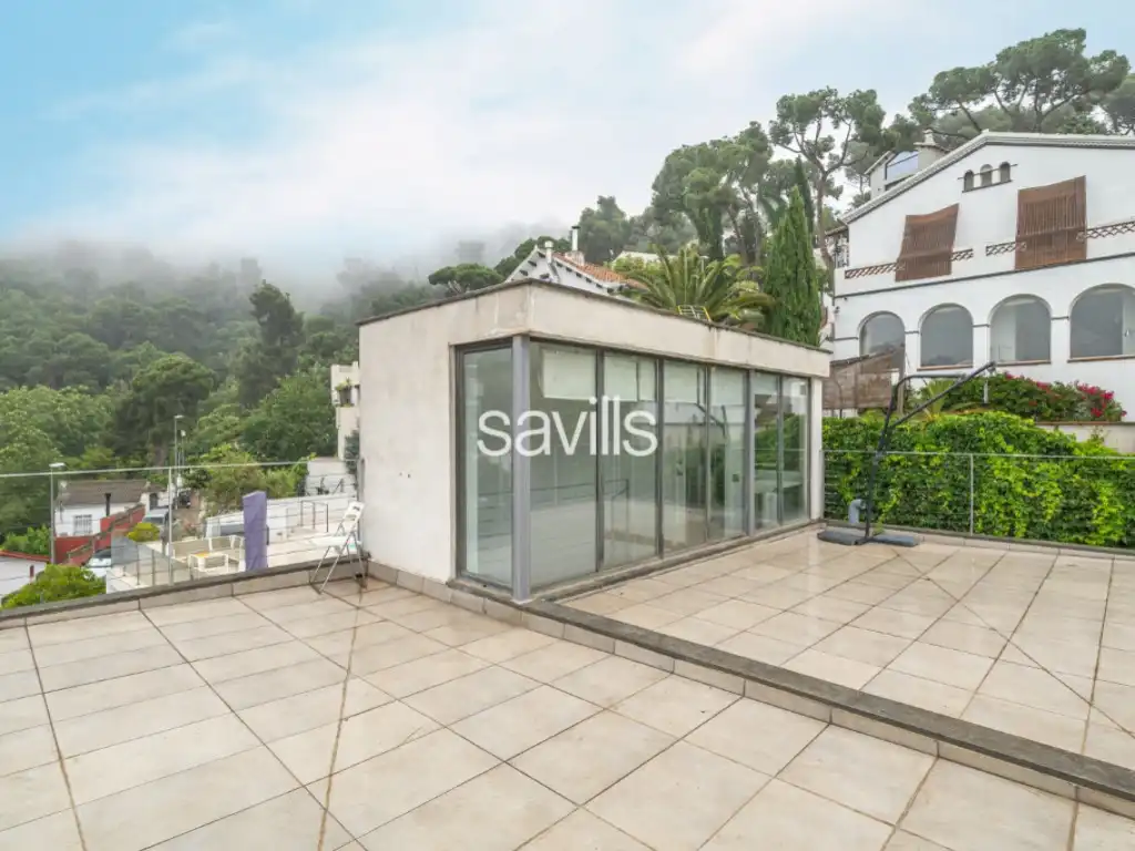 Jardín de Casa o chalet de alquiler en Barcelona con Horno
