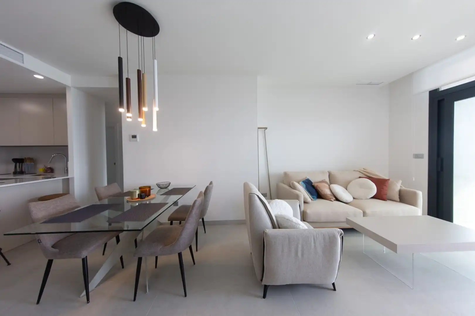 Sala d'estar de Apartament en venda en Benidorm amb Aire condicionat, Calefacció i Terrassa