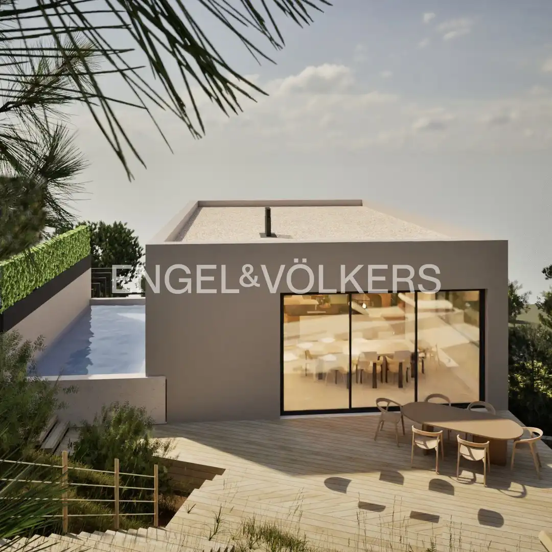 Terraza de Finca rústica en venta en Premià de Dalt con Aire acondicionado, Calefacción y Jardín privado