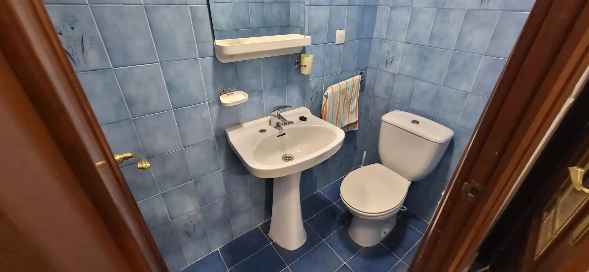 Bathroom of Flat for rent in Albacete  with Air Conditioner, Heating and Furnished