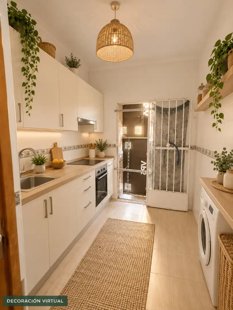 Cocina de Apartamento en venta en Puerto de Mazarrón