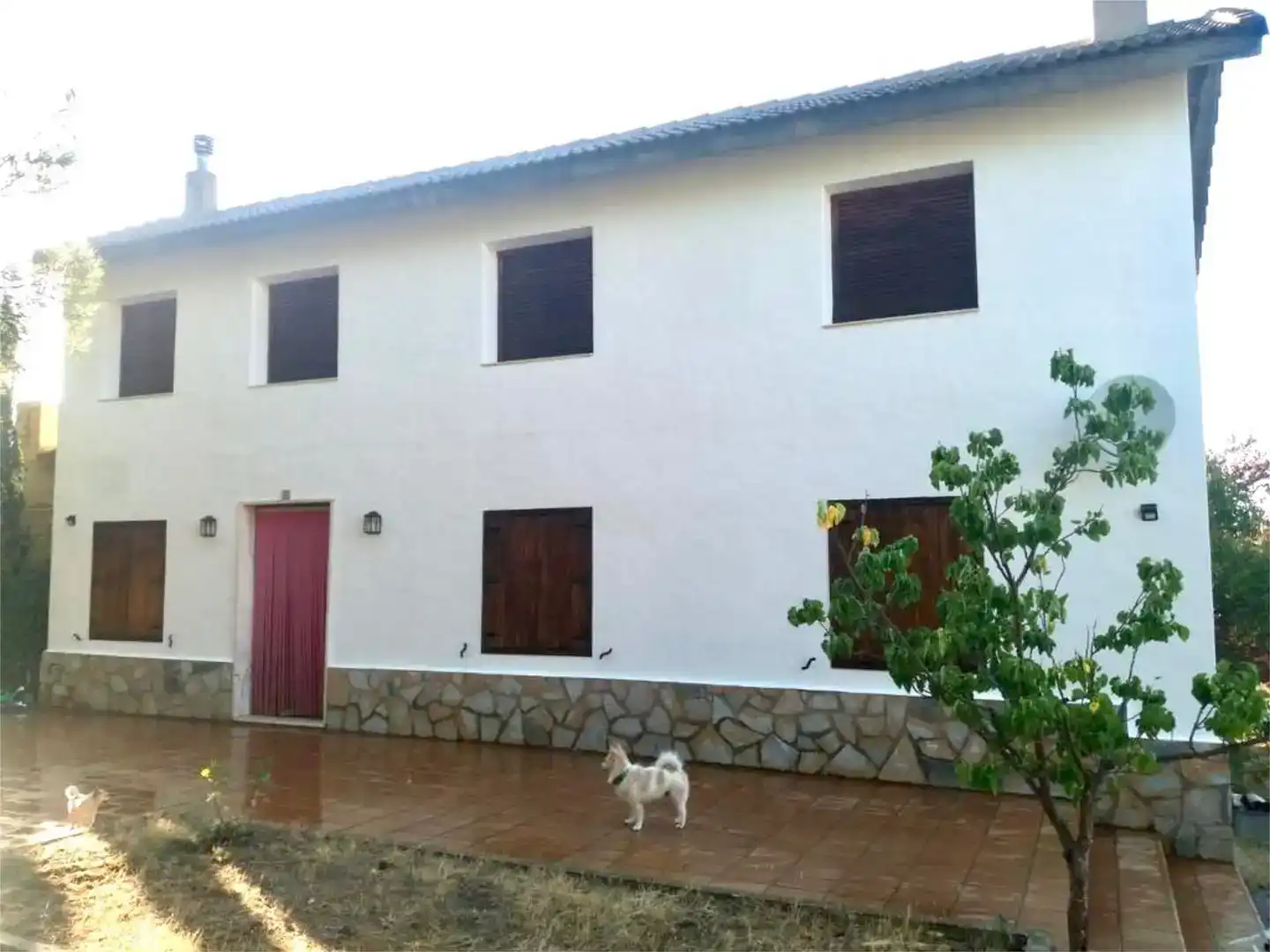 Exterior view of Flat for sale in Cañada  with Air Conditioner, Private garden and Storage room