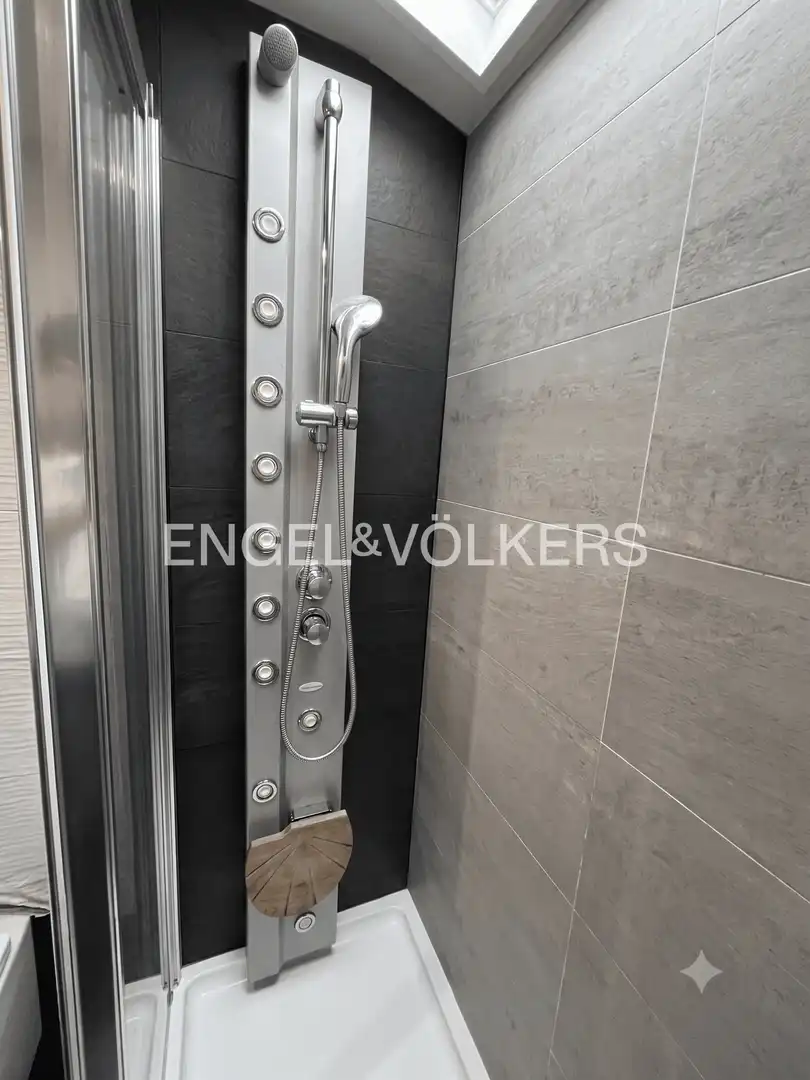 Baño de Estudio de alquiler en Madrid con Aire acondicionado y Calefacción