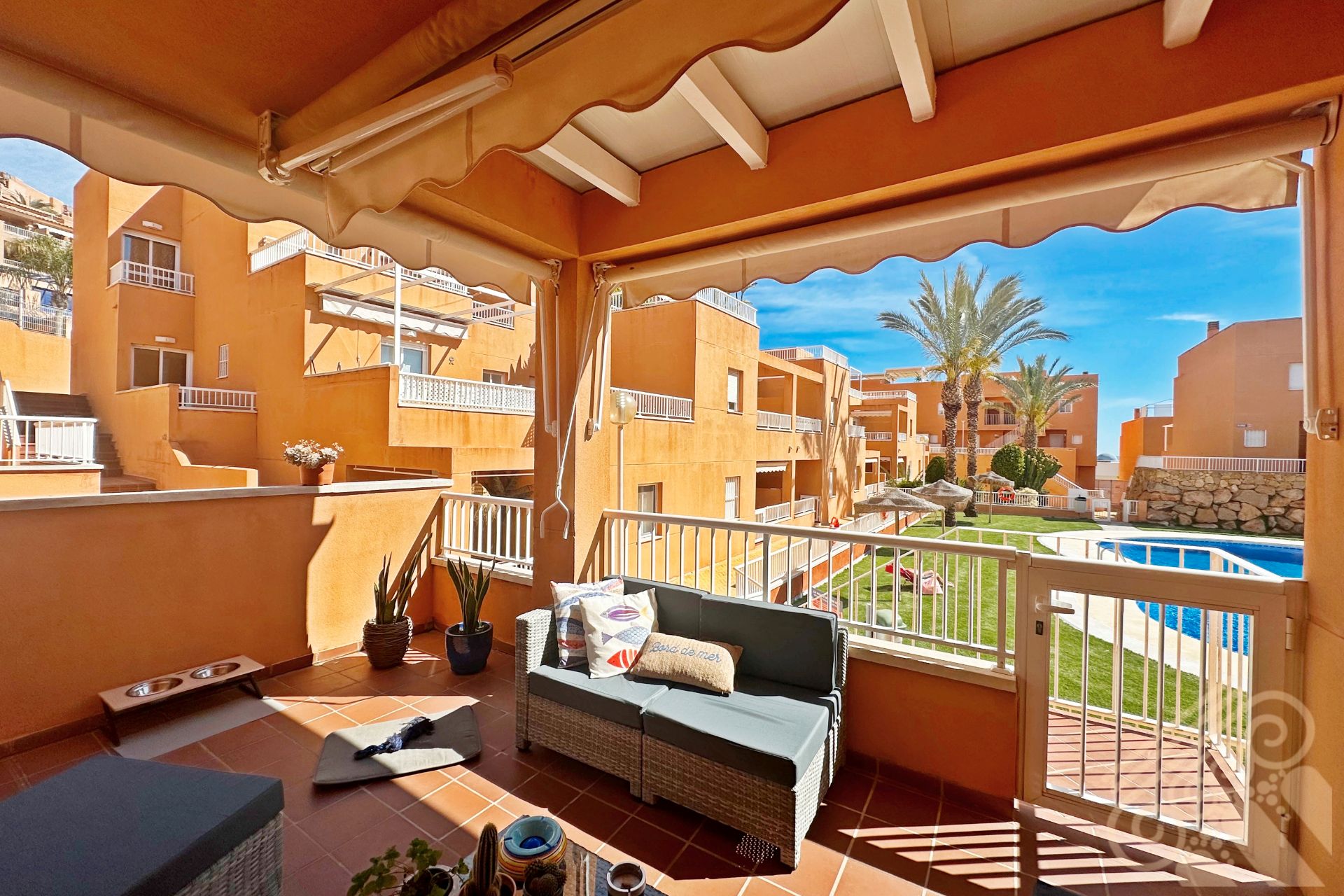 Terrace of Flat for sale in Mojácar  with Air Conditioner, Terrace and Storage room