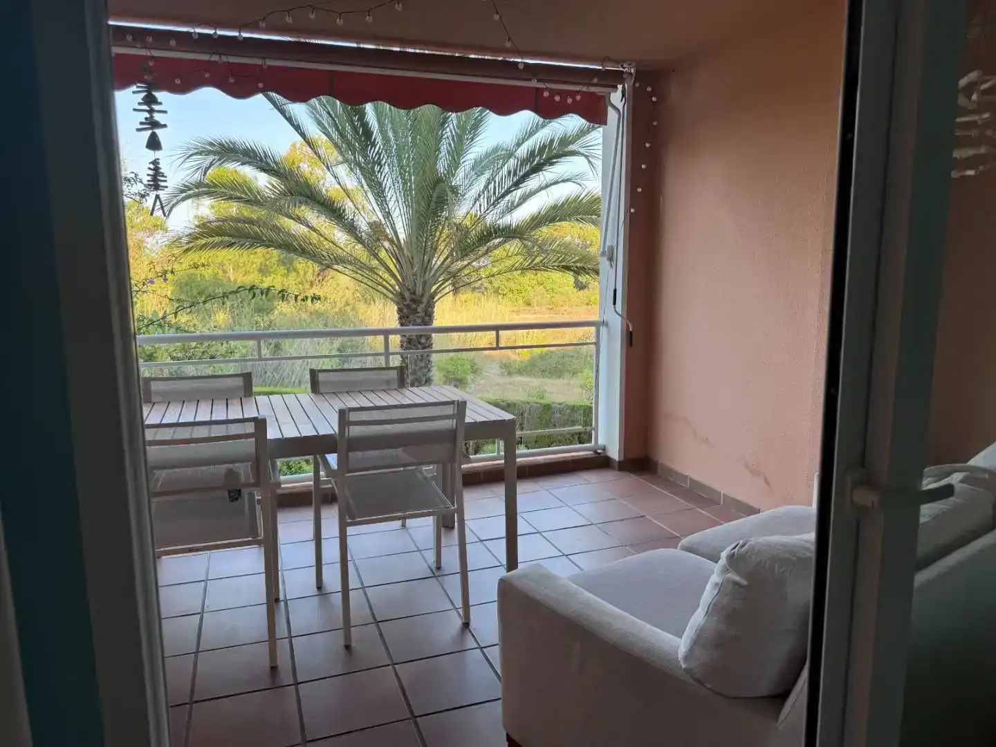 Balcony of Apartments for rent in Oliva  with Air Conditioner, Swimming Pool and Balcony