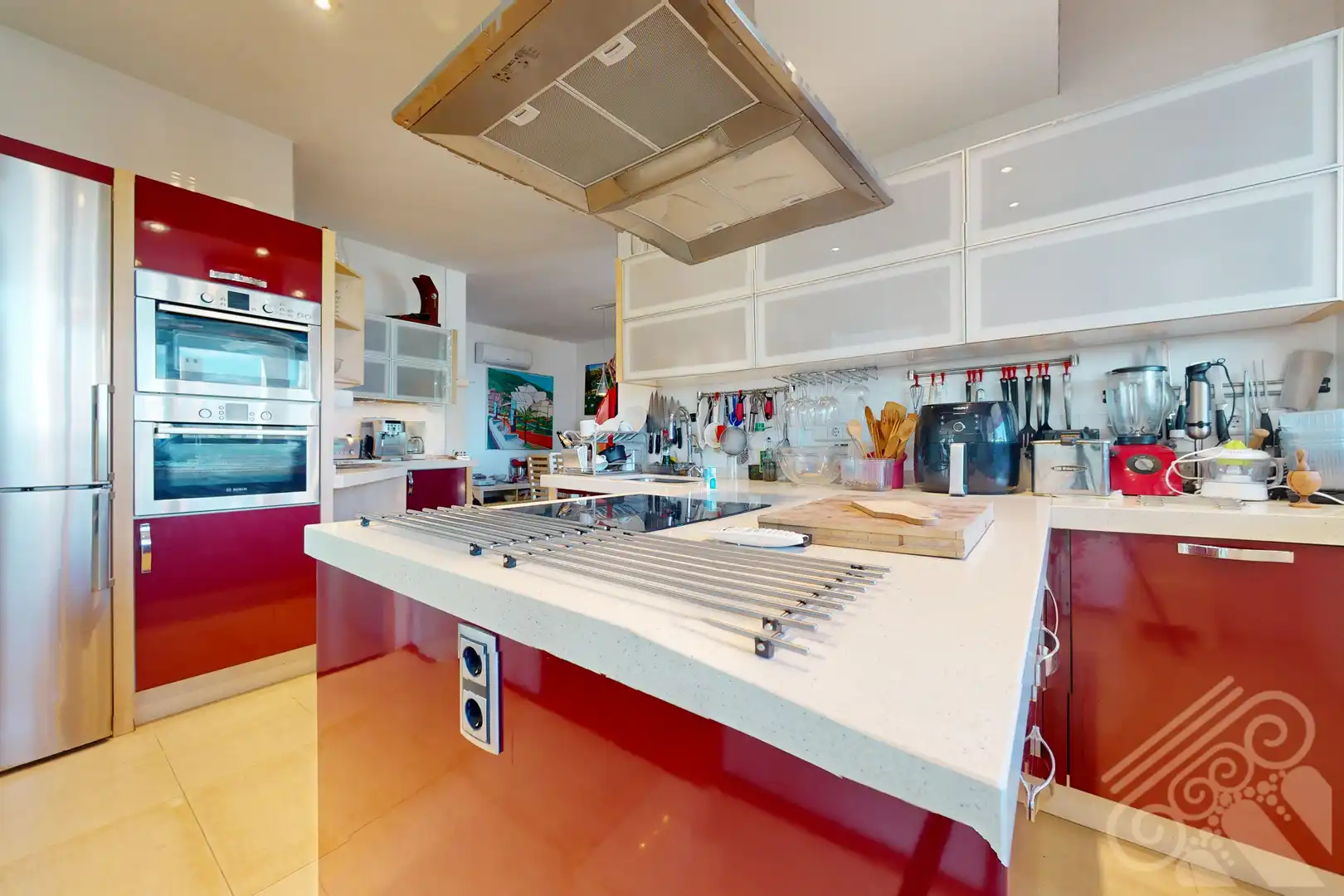 Cocina de Casa o chalet en venta en Mojácar con Aire acondicionado, Jardín privado y Parquet