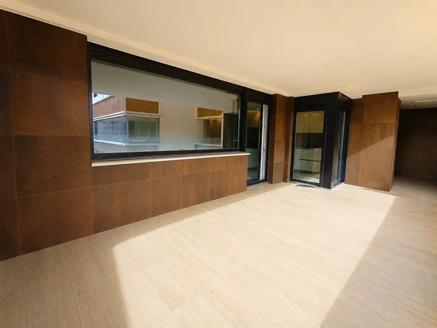 Terraza de Piso de alquiler en  Pamplona / Iruña con Calefacción, Terraza y Trastero