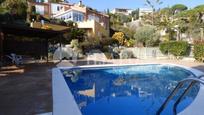 Swimming pool of House or chalet for sale in Alella  with Air Conditioner, Terrace and Swimming Pool