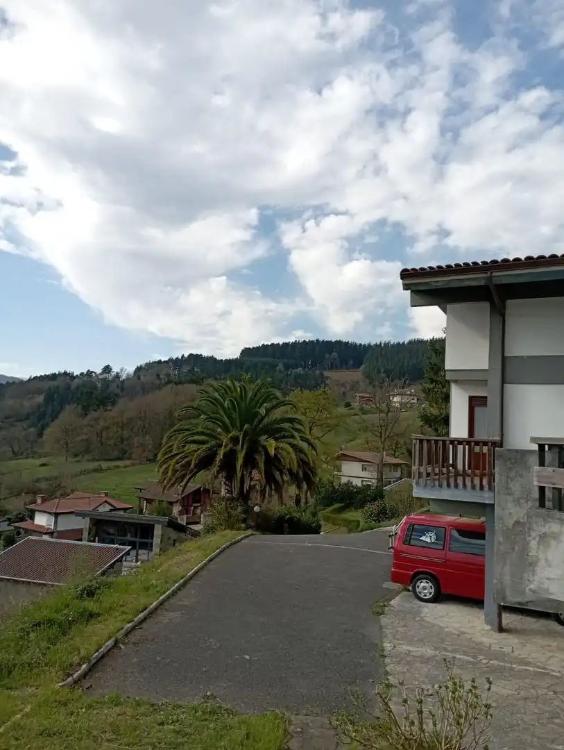 Vista exterior de Casa adosada en venta en Arrankudiaga / Zollo con Calefacción, Jardín privado y Terraza