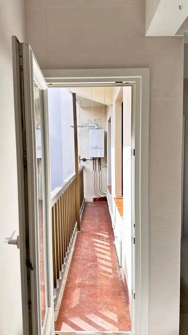 Terrasse von Wohnungen zur untervermieten in Bilbao  mit Möbliert, Ofen und Waschmaschine