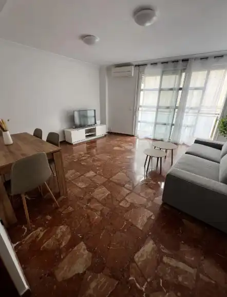 Living room of Flat for rent in Torrent  with Air Conditioner, Terrace and Furnished