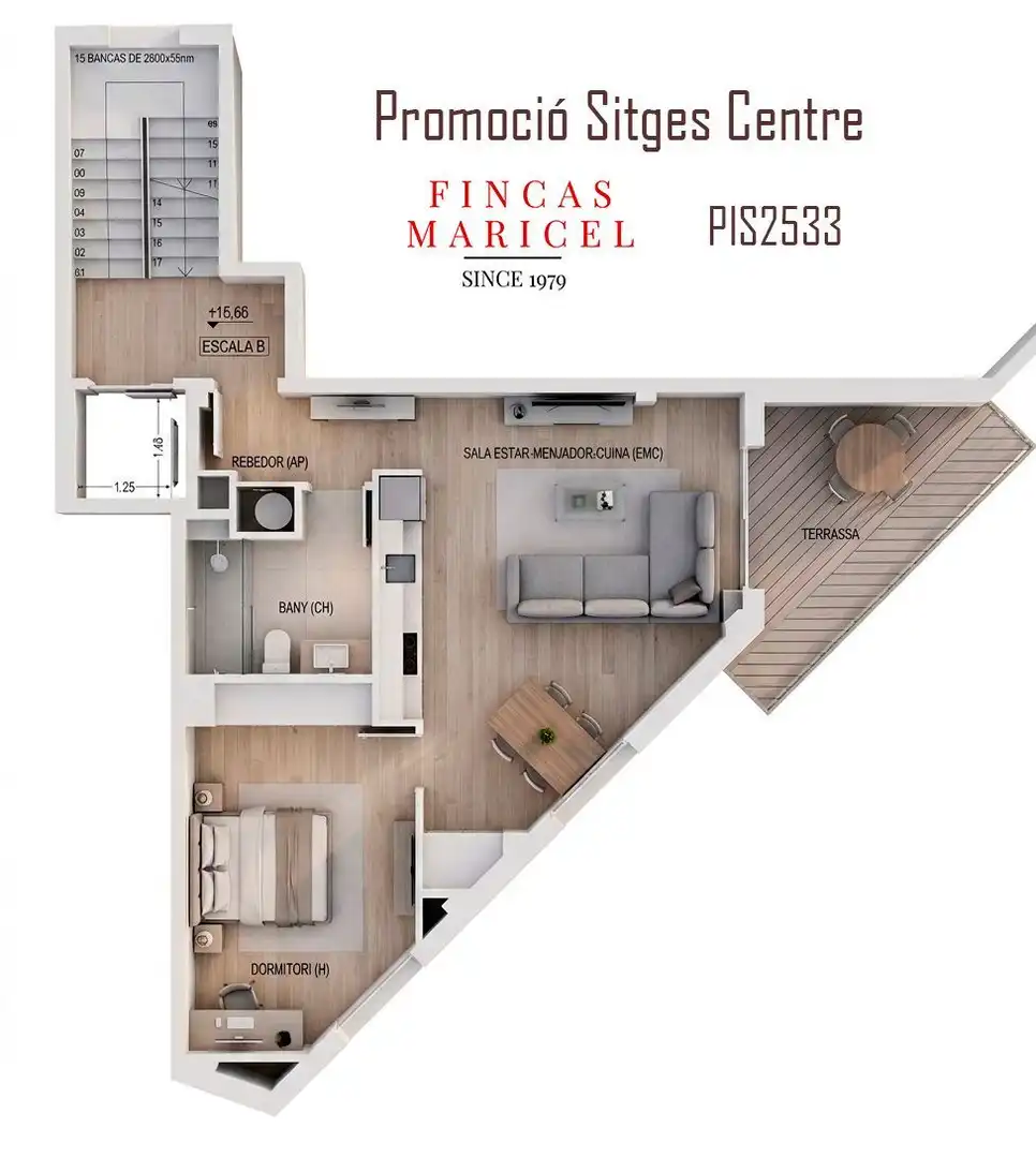 Flat with lift for sale in Centre, imagen 3