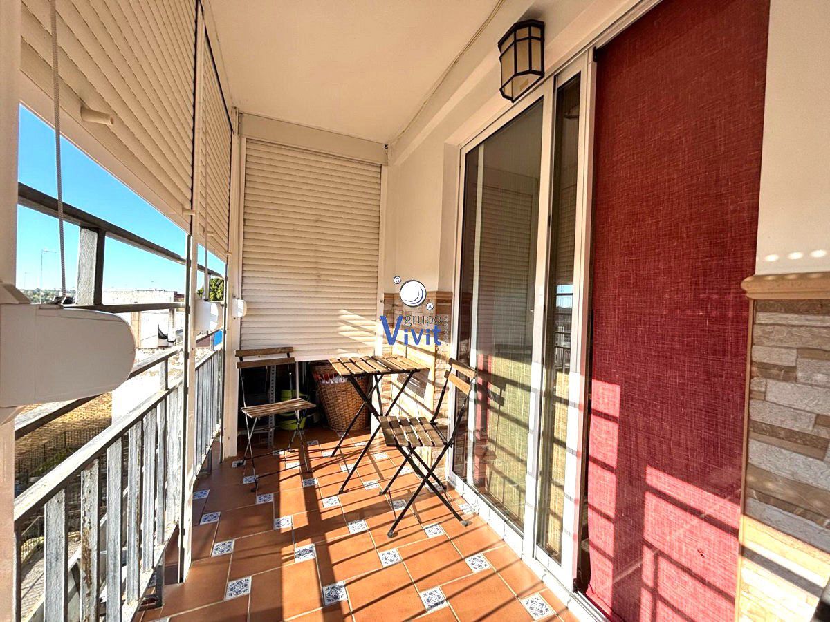 Balcony of Flat for rent in Alcalá de Guadaira  with Air Conditioner