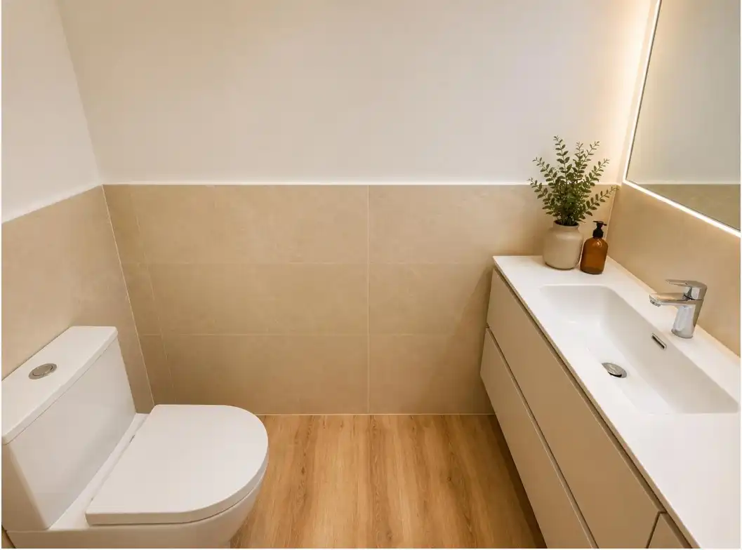 Baño de Casa adosada en venta en Vilanova i la Geltrú con Aire acondicionado, Terraza y Horno