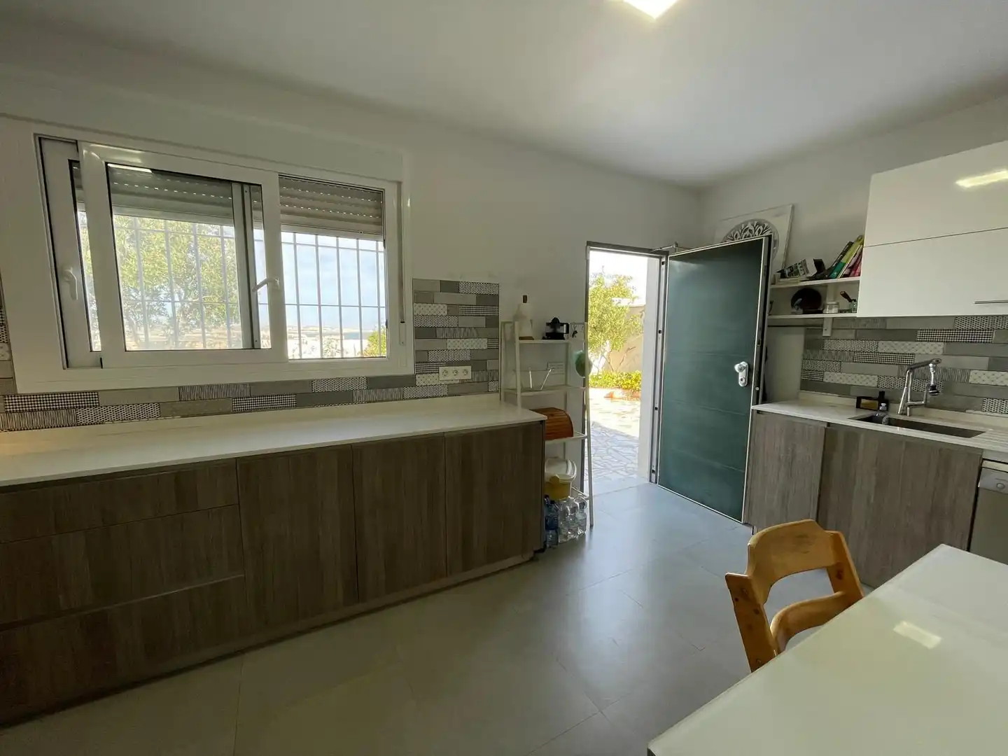 Cocina de Casa o chalet en venta en El Ejido con Jardín privado y Piscina
