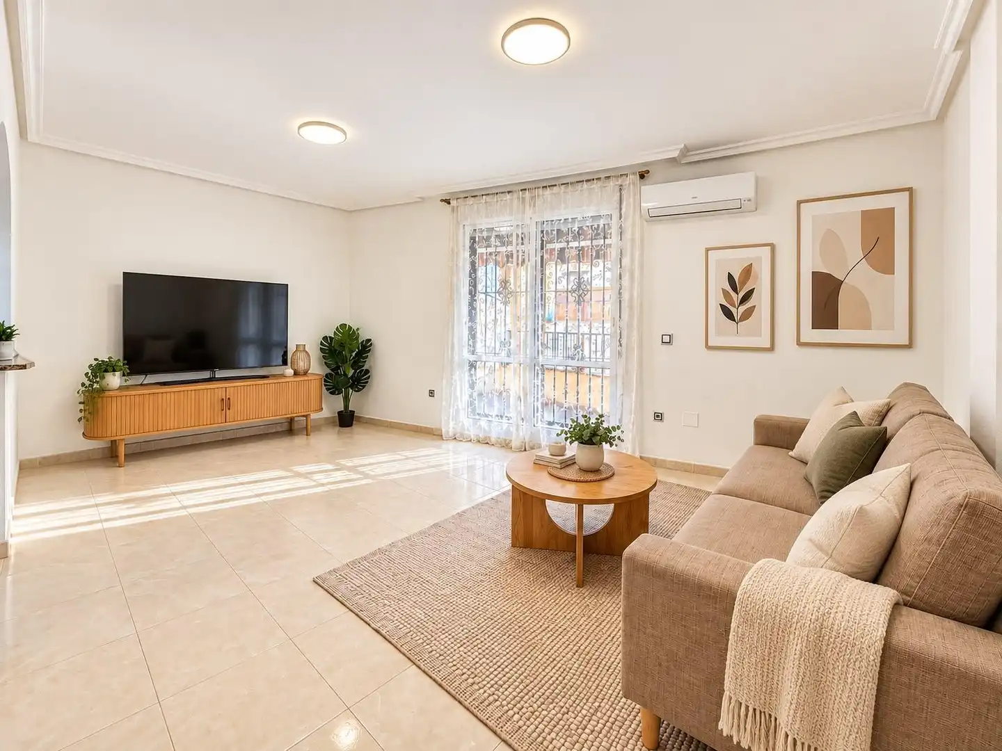Sala d'estar de Casa adosada en venda en Nueva Torrevieja - Aguas Nuevas