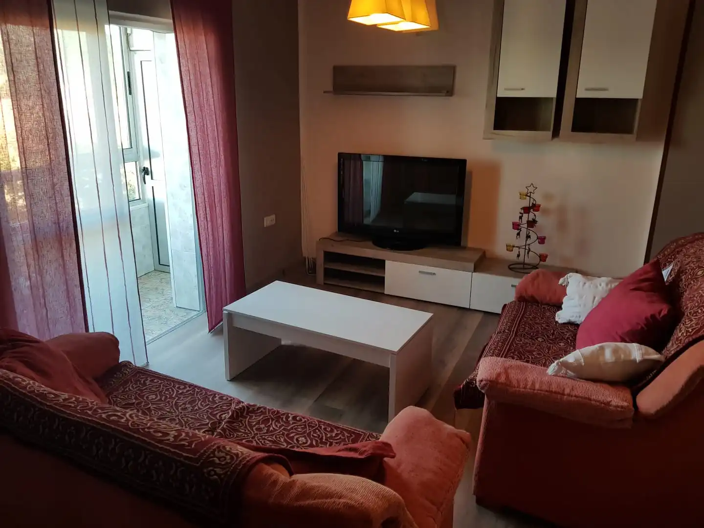Sala de estar de Piso de alquiler en Cáceres con Aire acondicionado, Calefacción y Terraza