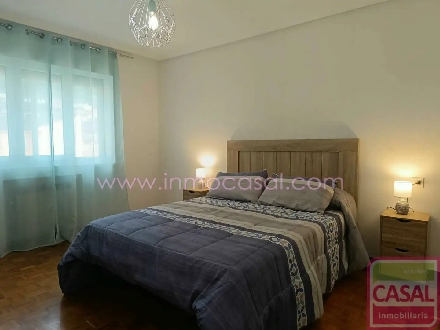Bedroom of Flat for rent in Aller  with Heating, Terrace and Storage room