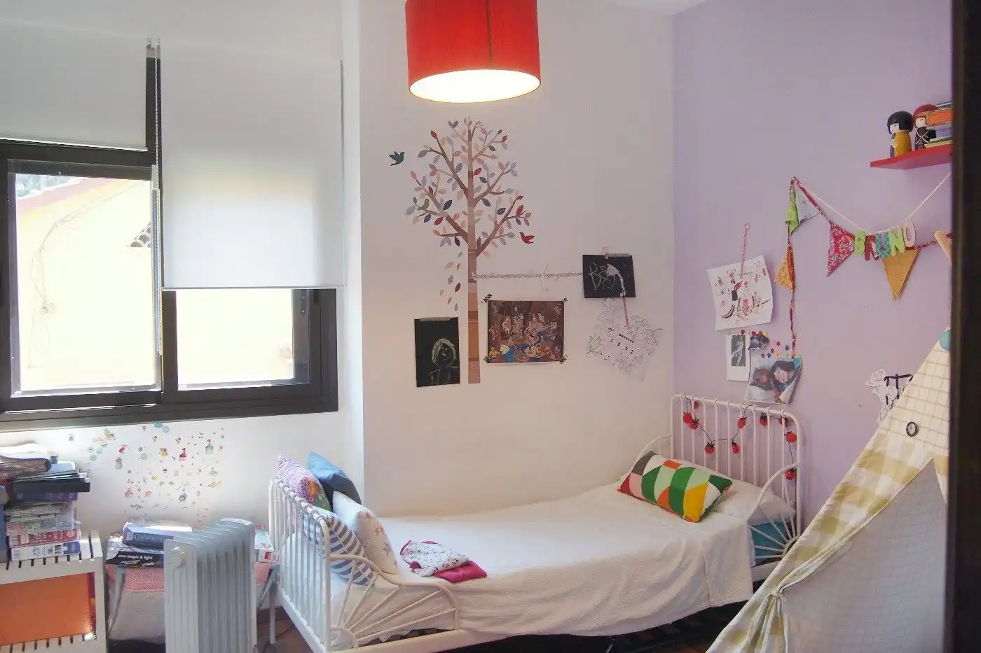 Bedroom of Houses for rent in Sant Cugat del Vallès  with Air Conditioner, Heating and Parquet flooring