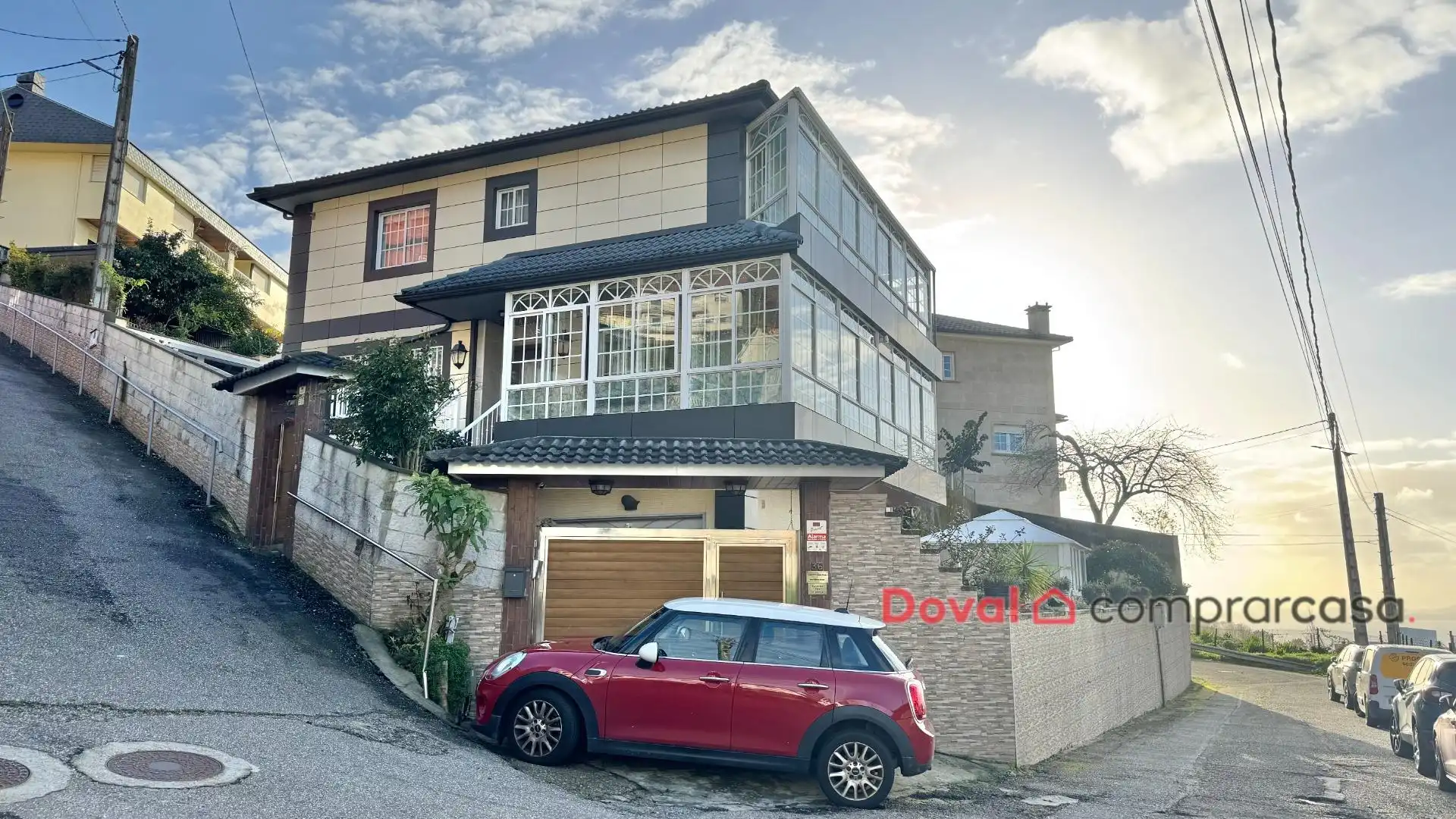 Exterior view of Houses for sale in Redondela  with Heating, Private garden and Jacuzzi