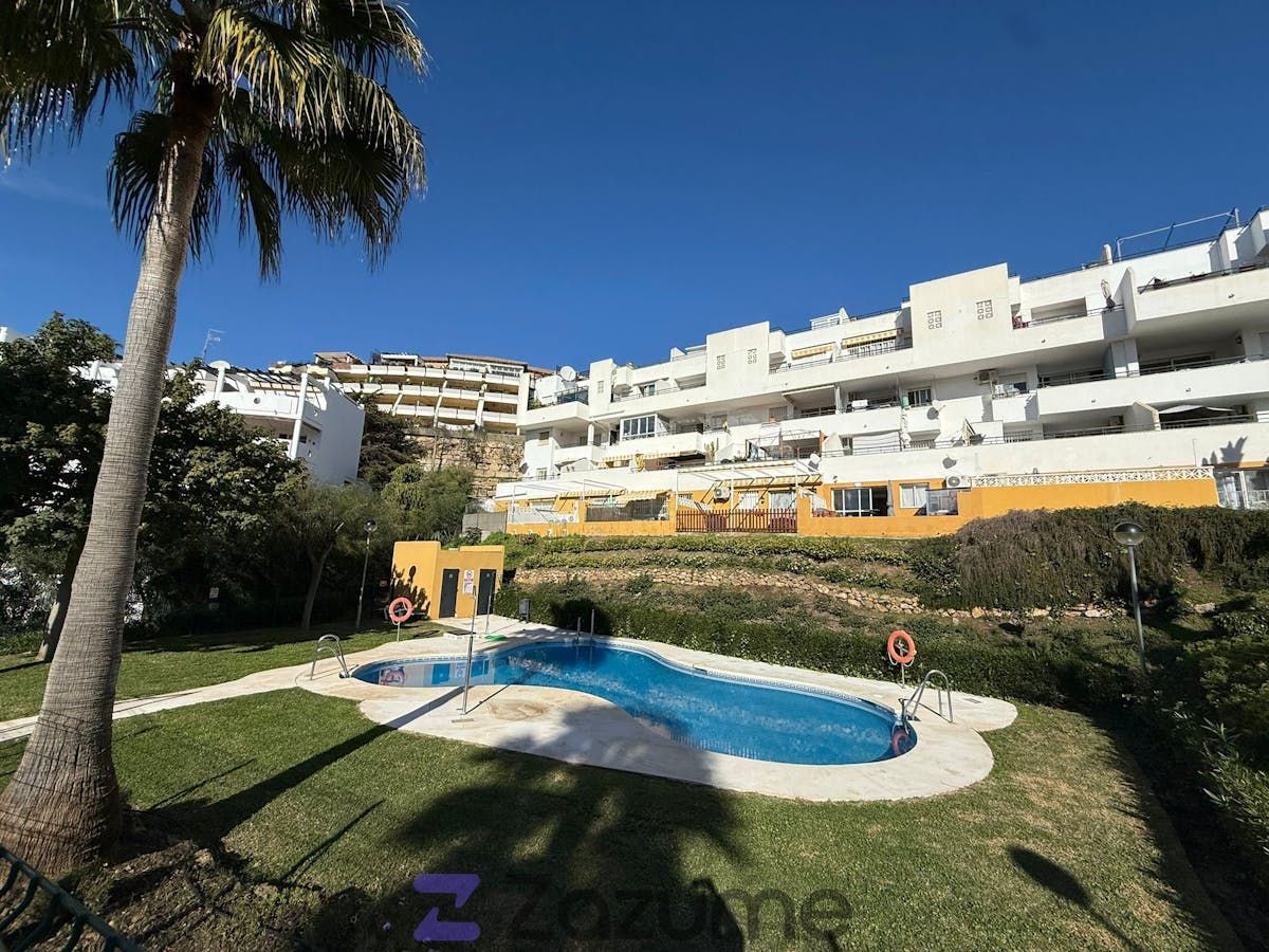 Exterior view of Flat to rent in Mijas  with Terrace, Storage room and Swimming Pool