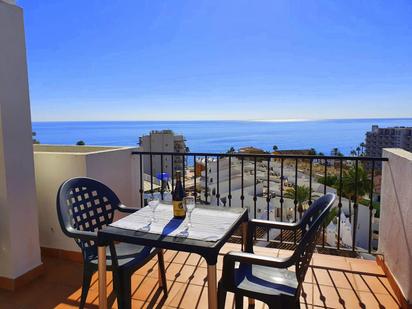 Terrace of Flat to rent in Benalmádena  with Air Conditioner and Terrace