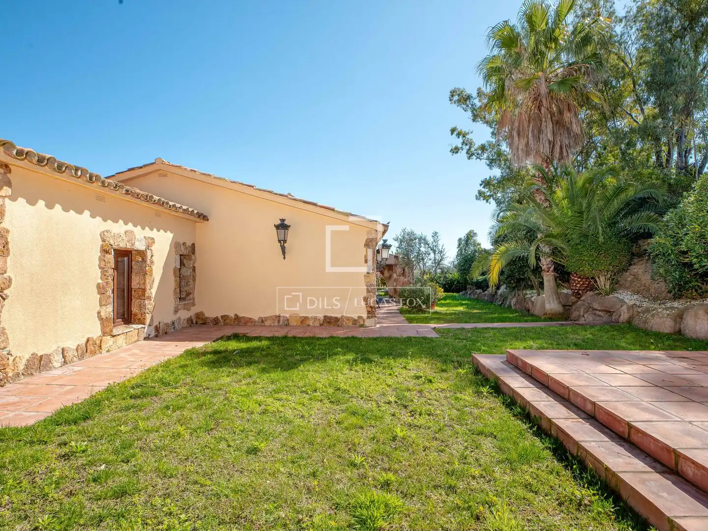Jardín de Casa o chalet en venta en Blanes con Aire acondicionado, Calefacción y Jardín privado