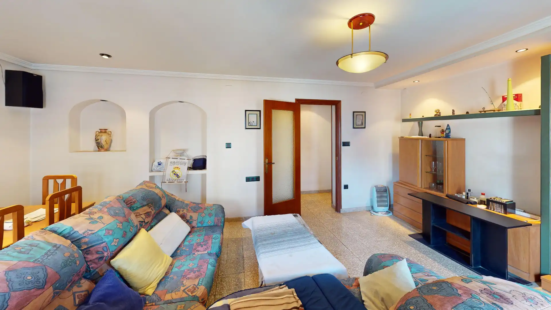 Sala de estar de Piso en venta en Alicante / Alacant con Amueblado