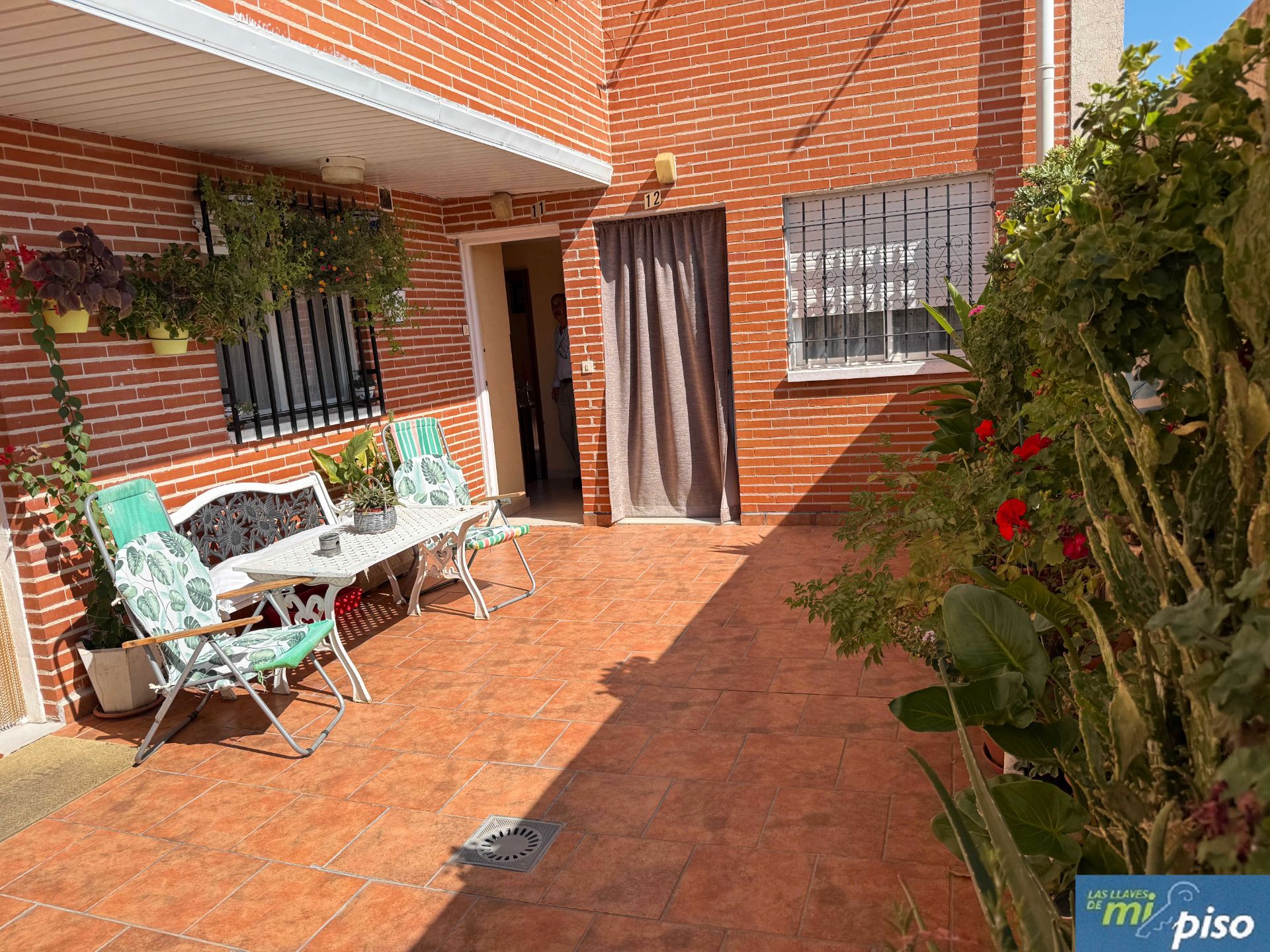 Garten von Wohnung zum verkauf in Nava del Rey mit Heizung, Möbliert und Ofen