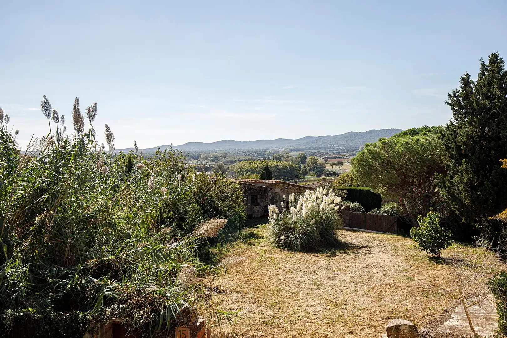 Jardín de Finca rústica de alquiler en Pals