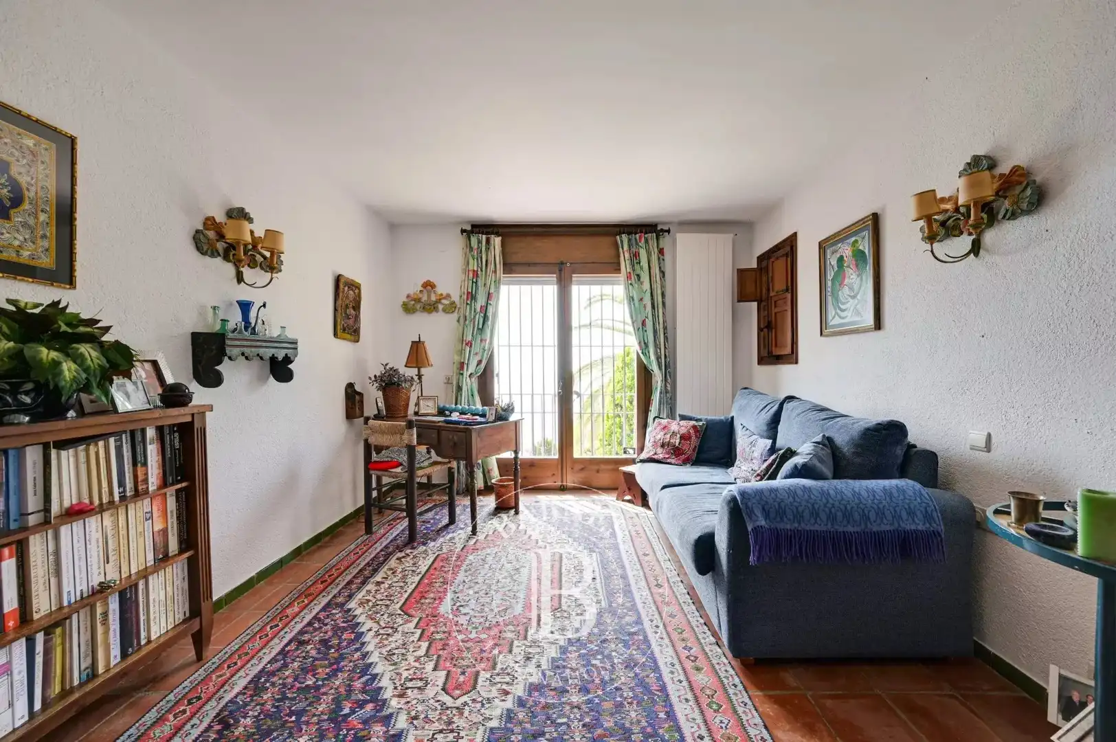Sala d'estar de Casa o xalet en venda en Lloret de Mar amb Aire condicionat, Calefacció i Jardí privat