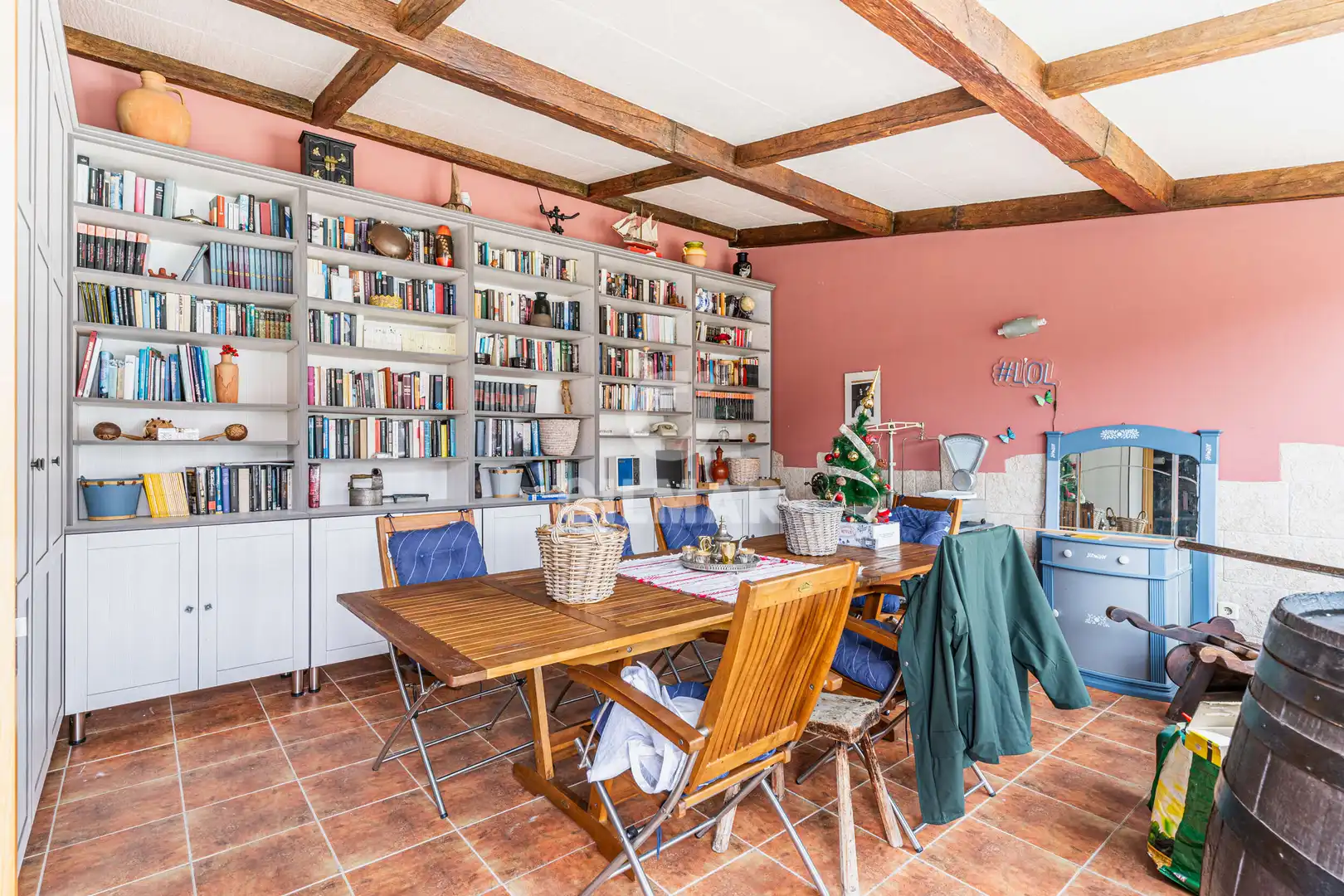 Dining room of Detached homes for sale in Madrid  with Heating, Private garden and Swimming Pool