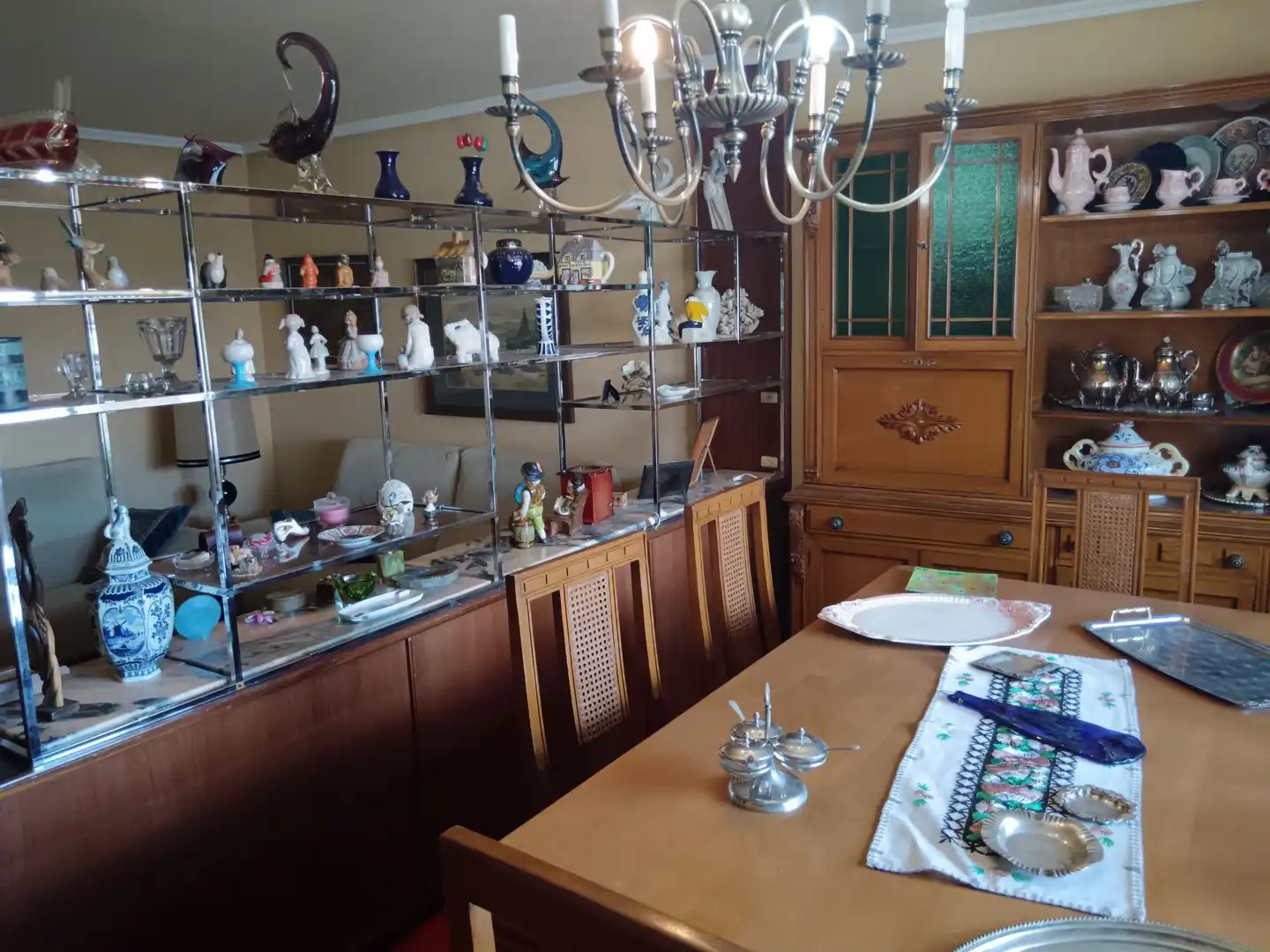 Dining room of Flat for sale in A Coruña Capital   with Heating, Terrace and Storage room